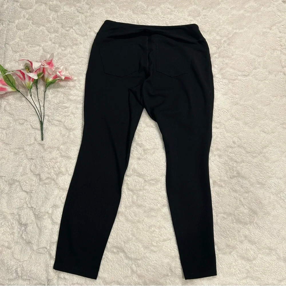 JAG - Pull On Black High Rise Ricki Leggings Pants 16W/30 - Picture 2 of 9
